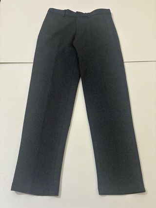 Pantalón de vestir azul marino jaspeado Zara