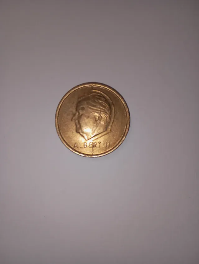 Moneda 20 Francos Bélgica 1994 Albert II