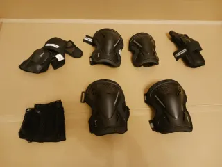 Set protecciones patinador OXELO, decathlon