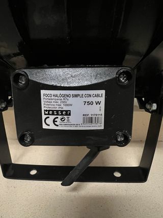 Foco halógeno 750W
