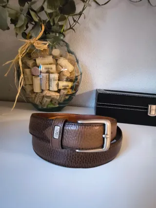 Cinturón Boss Marrón Cuero
