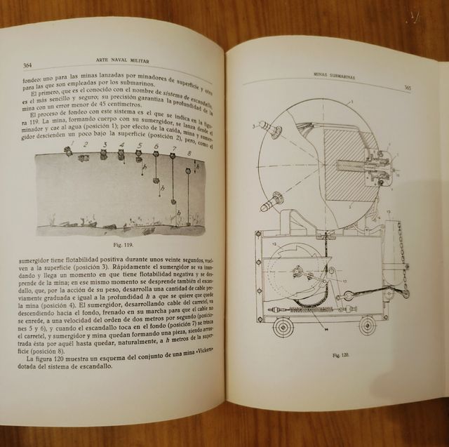 Arte Naval Militar Luis Carrero. Las armas navales
