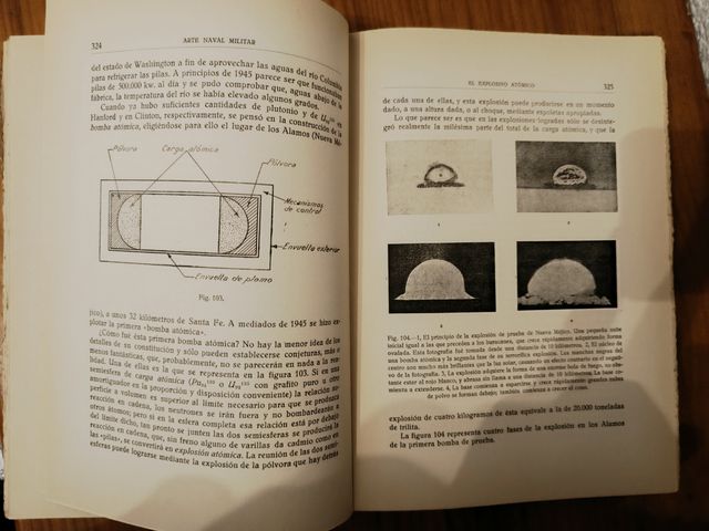 Arte Naval Militar Luis Carrero. Las armas navales