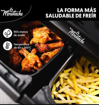 Freidora de aire doble Moustache 8L