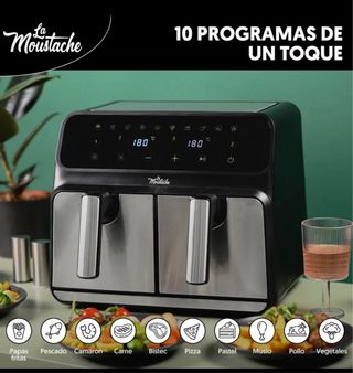 Freidora de aire doble Moustache 8L