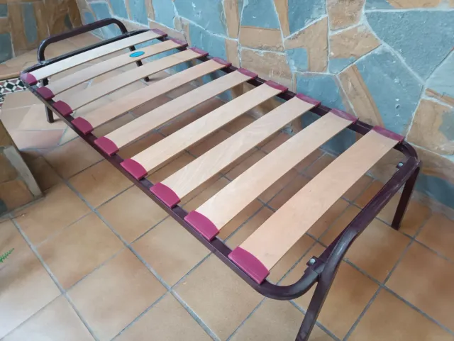 Somier 90x190 cm Cama Estructura Metálica UNIDAD
