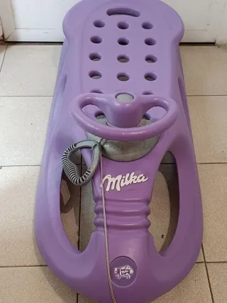 Trineo de nieve Morado
