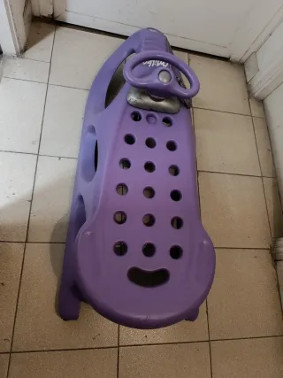 Trineo de nieve Morado