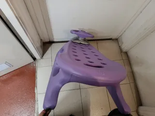 Trineo de nieve Morado