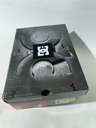 Zapatillas DC Shoes Central Grises/Rojas Talla38,5