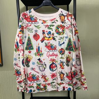 Sudadera Navidad Estampado Vintage