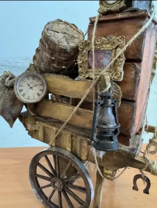 Carretto Presepe Personalizzabile