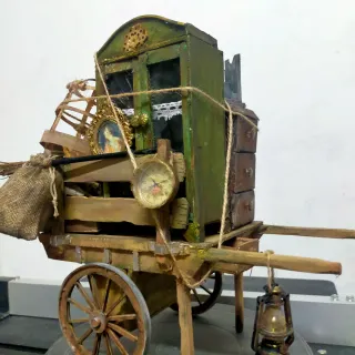 Carretto Presepe Personalizzabile