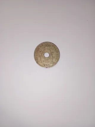 Moneda 10 Céntimos Bélgica 1928