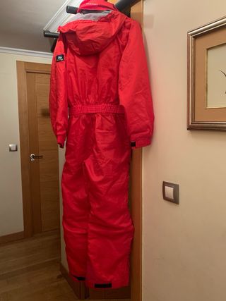 Buzo de esquí infantil rojo 12 años