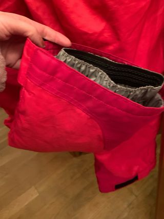 Buzo de esquí infantil rojo 12 años