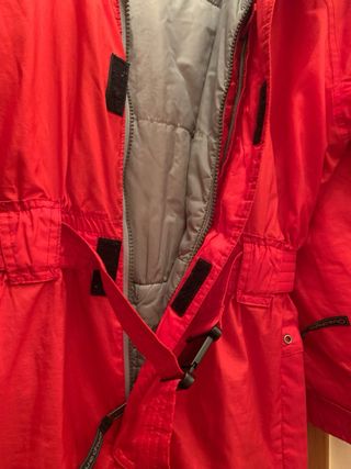 Buzo de esquí infantil rojo 12 años