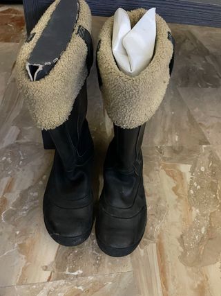 Stivali Timberland n.38 neri con pelliccia