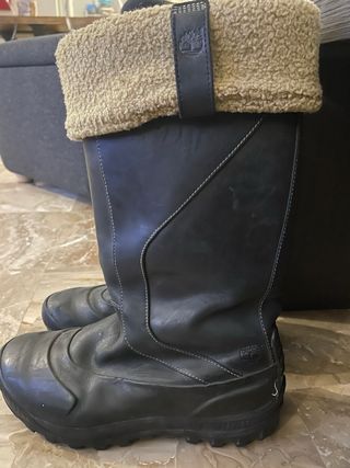 Stivali Timberland n.38 neri con pelliccia