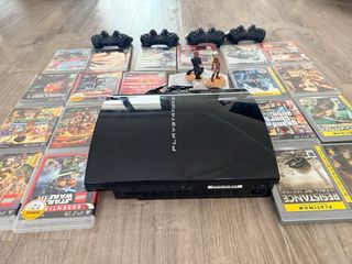 Console PS3 Nera + 4 Controller + 19 Giochi