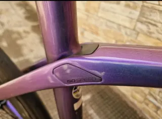 Bicicleta Trek Domane Morada arcoiris