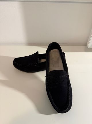 Mocasines niño negros