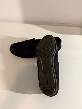 Mocasines niño negros