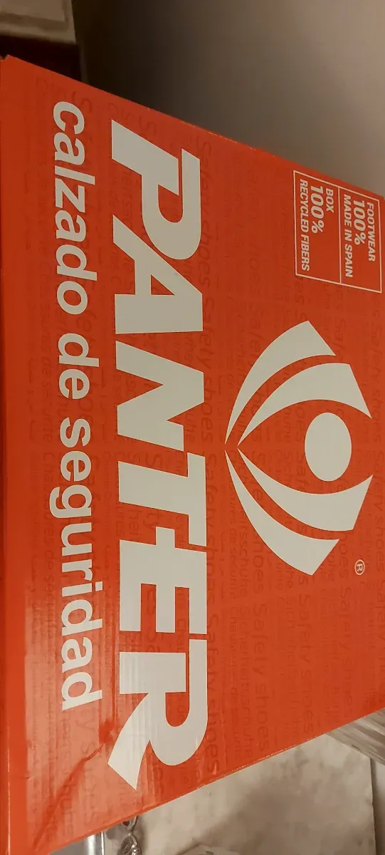 Zapatos de seguridad PANTER negros y grises