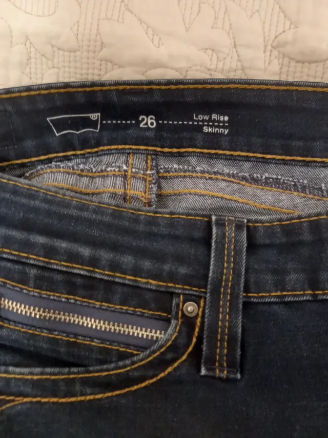 Pantalón vaquero Levi's Skinny Low Rise