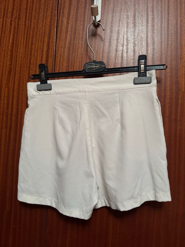 Shorts blancos mujer vestir