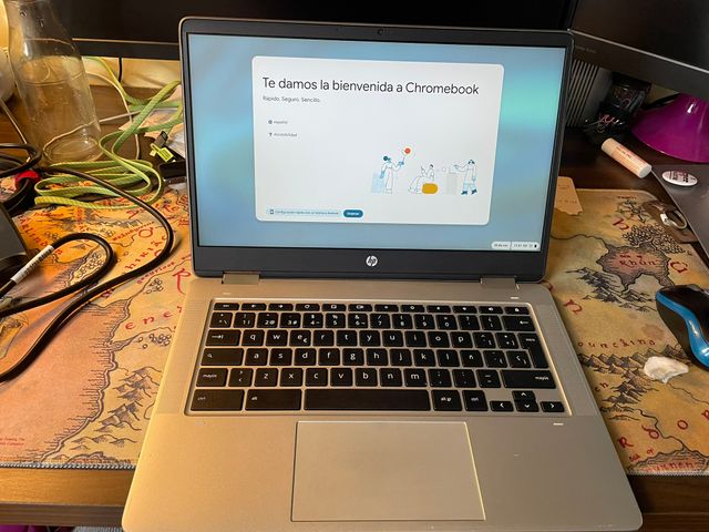 Chromebook HP X360 14a-ca0017ns