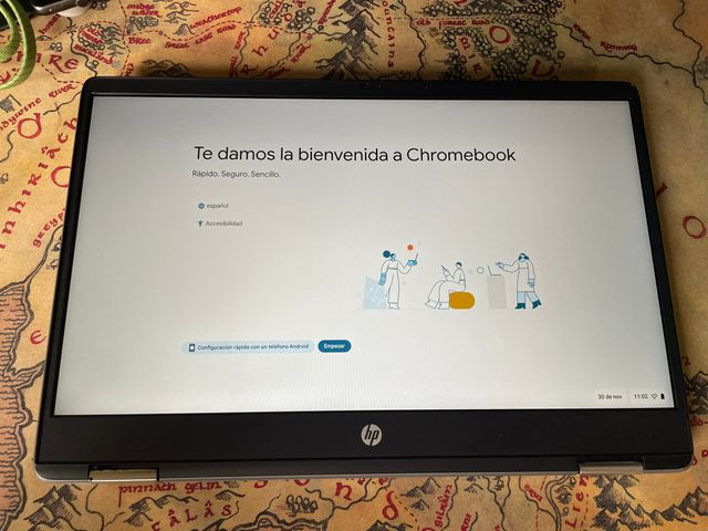 Chromebook HP X360 14a-ca0017ns