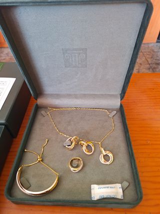 Conjunto TRESOR D'OR oro y plata