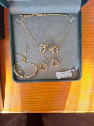 Conjunto TRESOR D'OR oro y plata