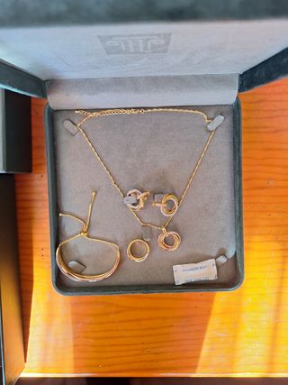 Conjunto TRESOR D'OR oro y plata