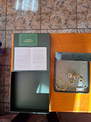 Conjunto TRESOR D'OR oro y plata