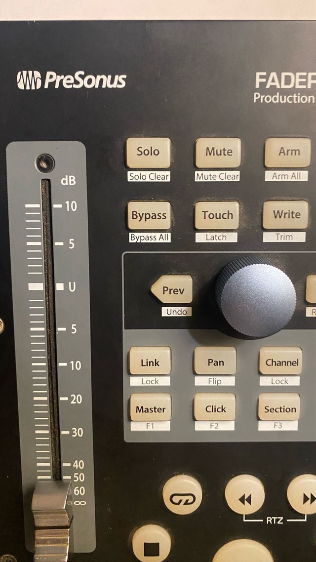 Controlador di produzione PreSonus Faderport