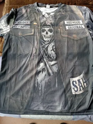 Camiseta Estilo Son of Anarchy