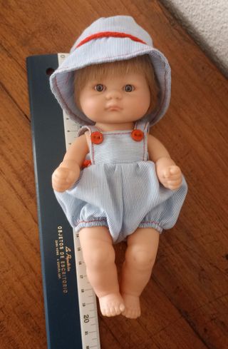 Lote 2 Muñecos Bebé Vestidos