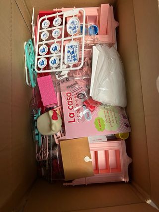 Casita de muñecas Hello Kitty rosa