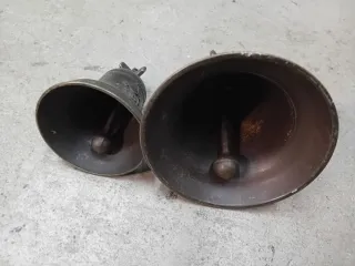 Set 2 Campane martinelli in Bronzo giubileo 2000