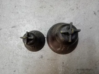 Set 2 Campane martinelli in Bronzo giubileo 2000