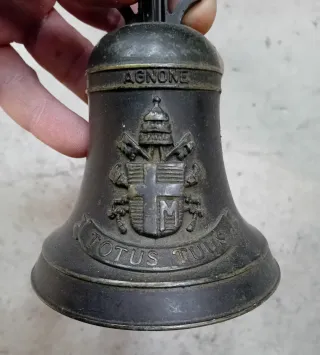 Set 2 Campane martinelli in Bronzo giubileo 2000