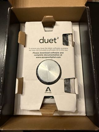 Tarjeta de sonido Apogee Duet 2 en buen estado