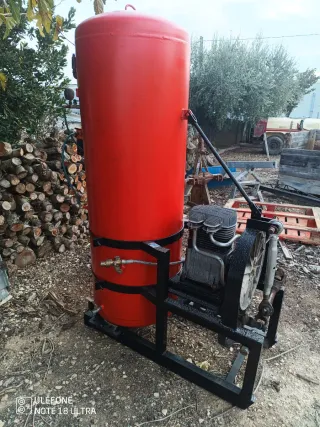 Compresor de aire para tractor