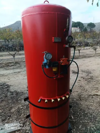 Compresor de aire para tractor