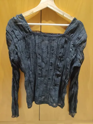 Blusa fiesta negra