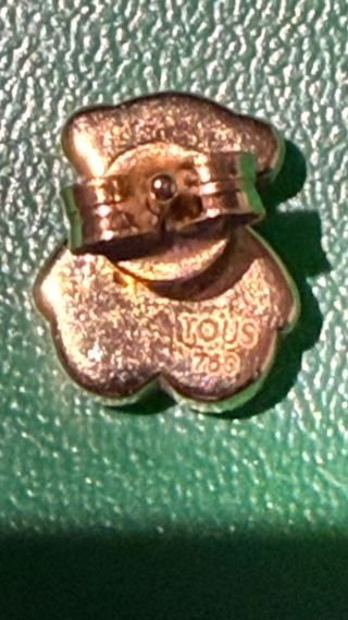 Pendiente Tous Osito Oro Dorado Sólo 1 pendiente