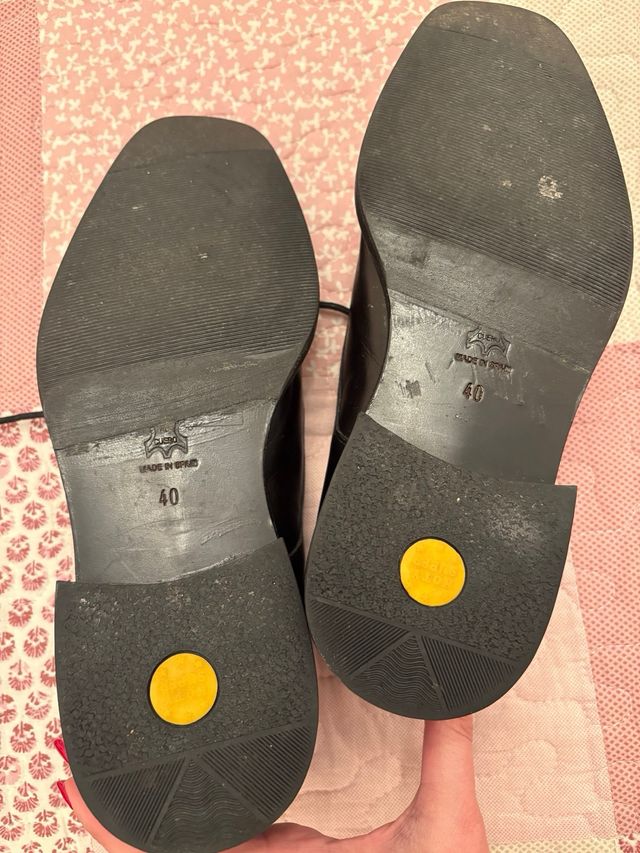 Zapatos de piel negros hombre talla 40