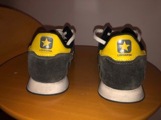 Deportivas Converse Talla 40 Gris/Amarillo